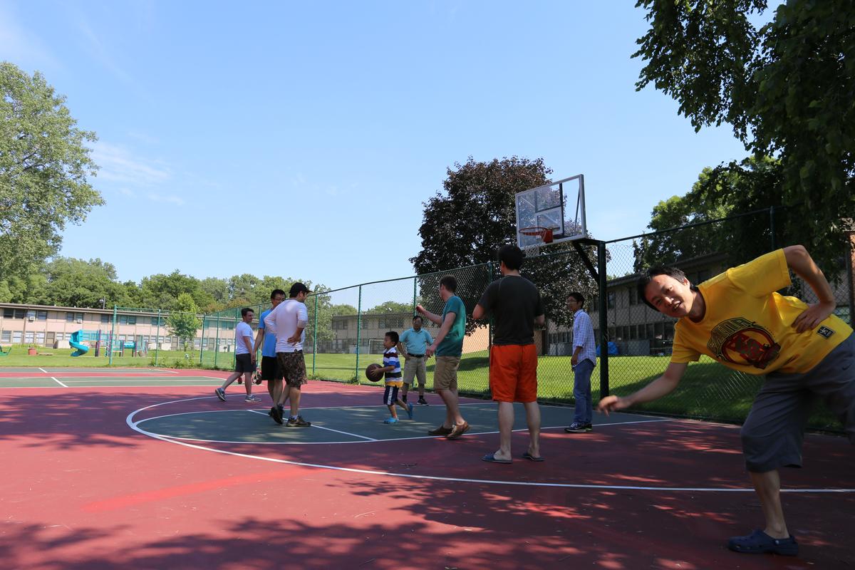 2018 Summer Group Picnic - Basketball @ Commonwealth Terrace Cooperative
