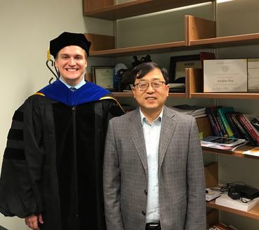 Photo of Prof. Wang and Dr. Schhlip